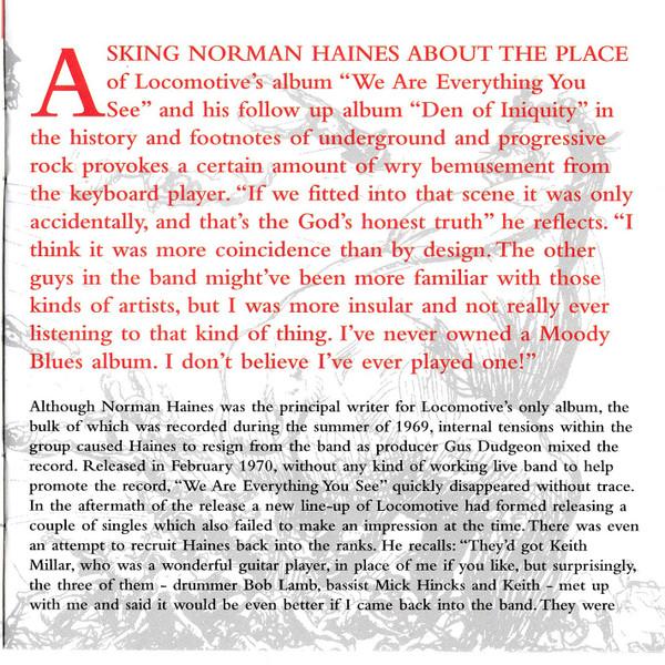 Norman Haines Band - Den Of Iniquity - Cd