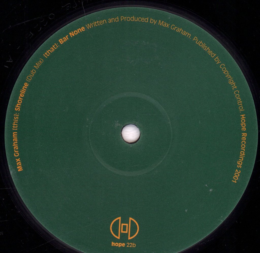 Max Graham - Shoreline / Bar None - 12 Inch