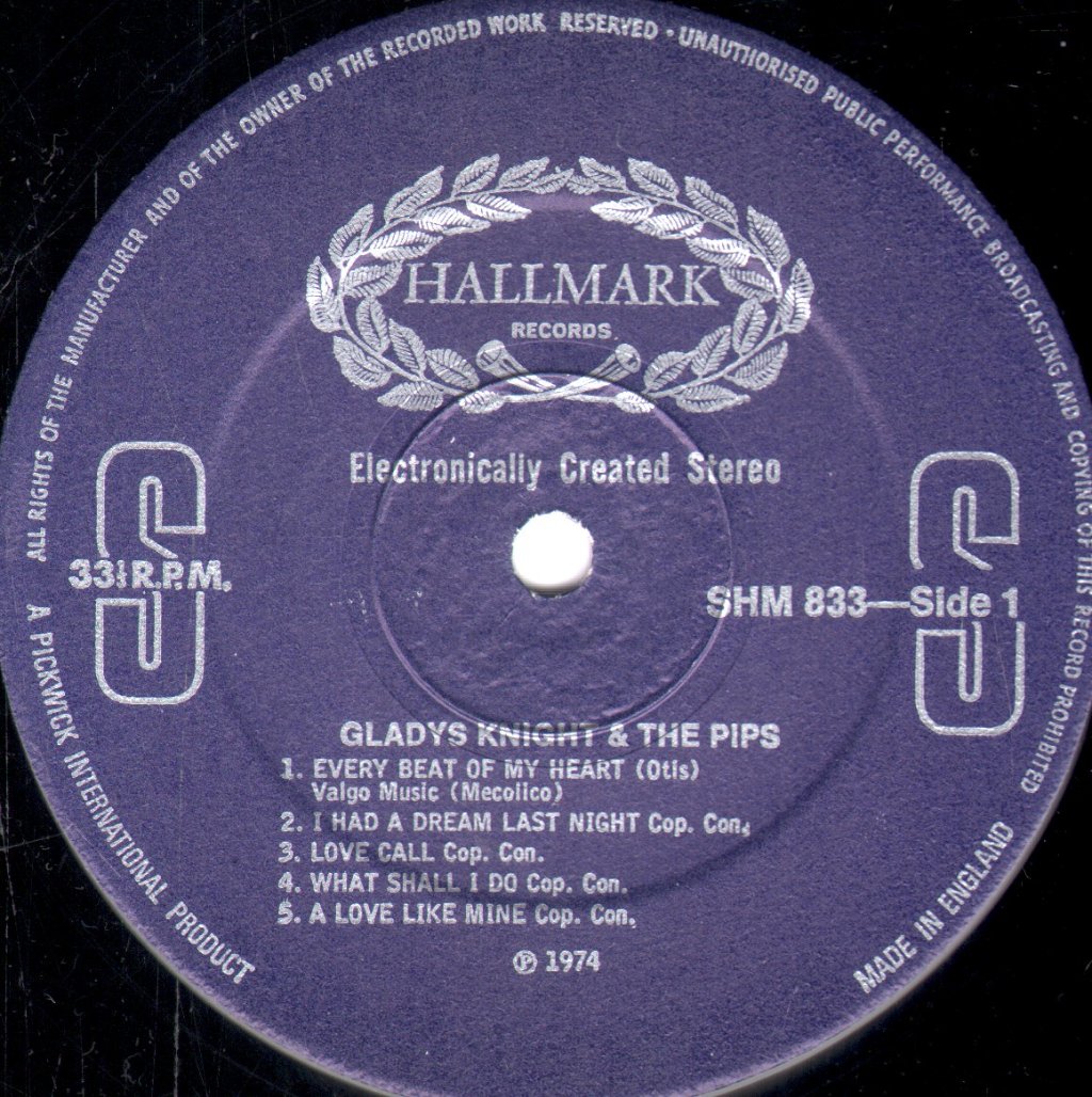 Gladys Knight And The Pips - Gladys Knight And The Pips - Lp