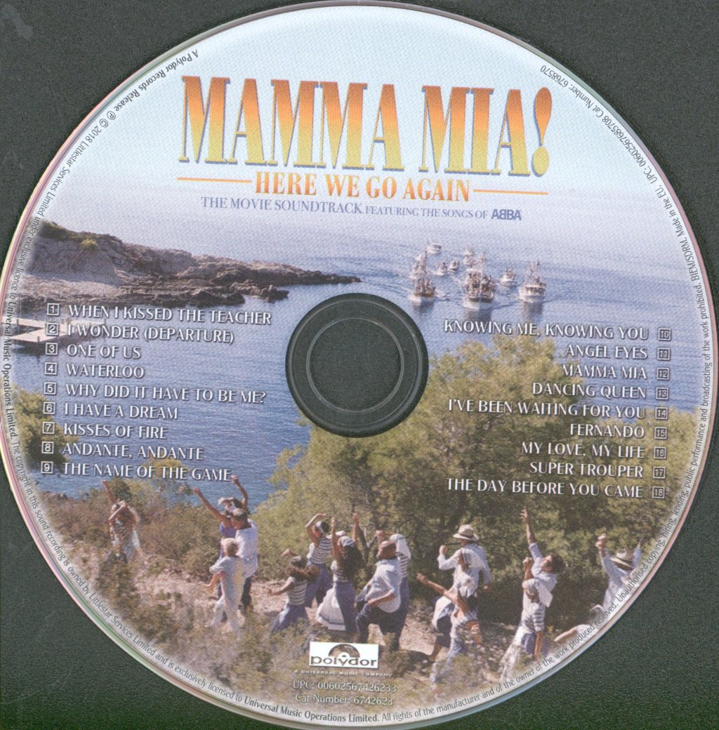 Various Artists - Mamma Mia! Here We Go Again - Cd