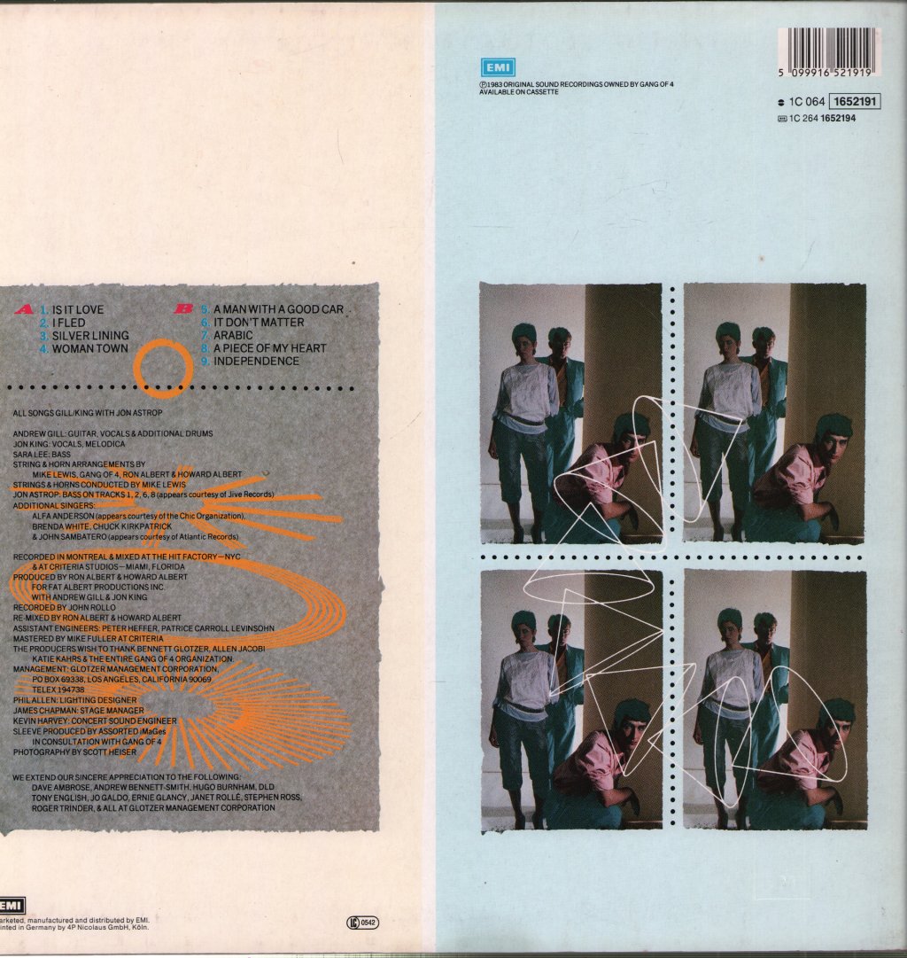 Gang Of Four - Hard - Lp