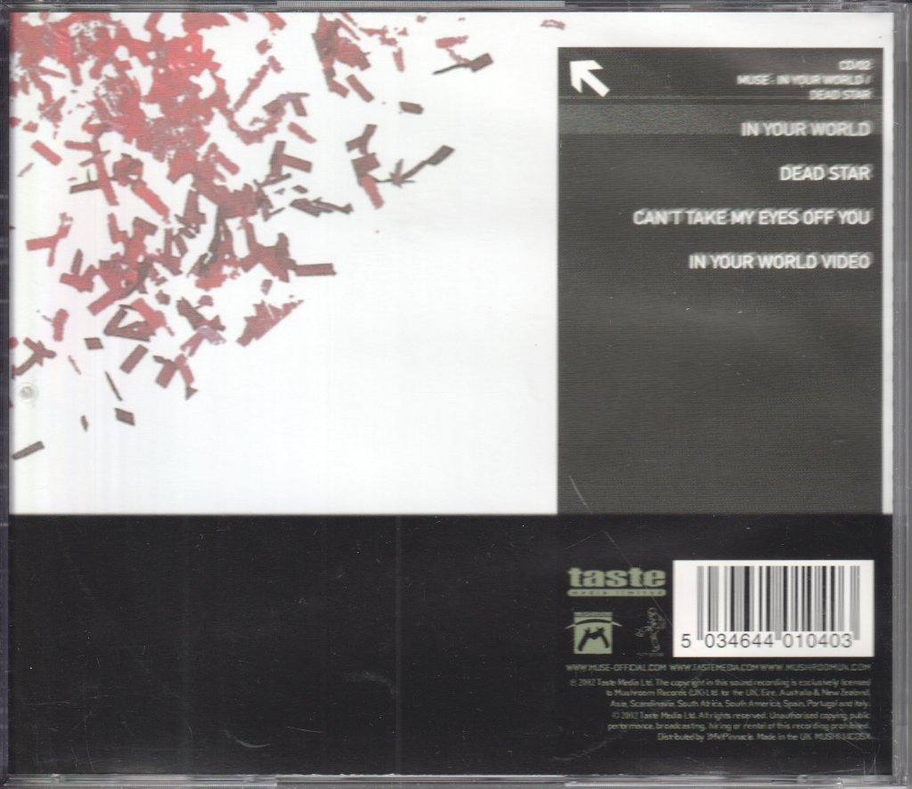 Muse - In Your World - Cd