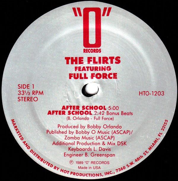 flirts featuring full force - After School - 12 Inch