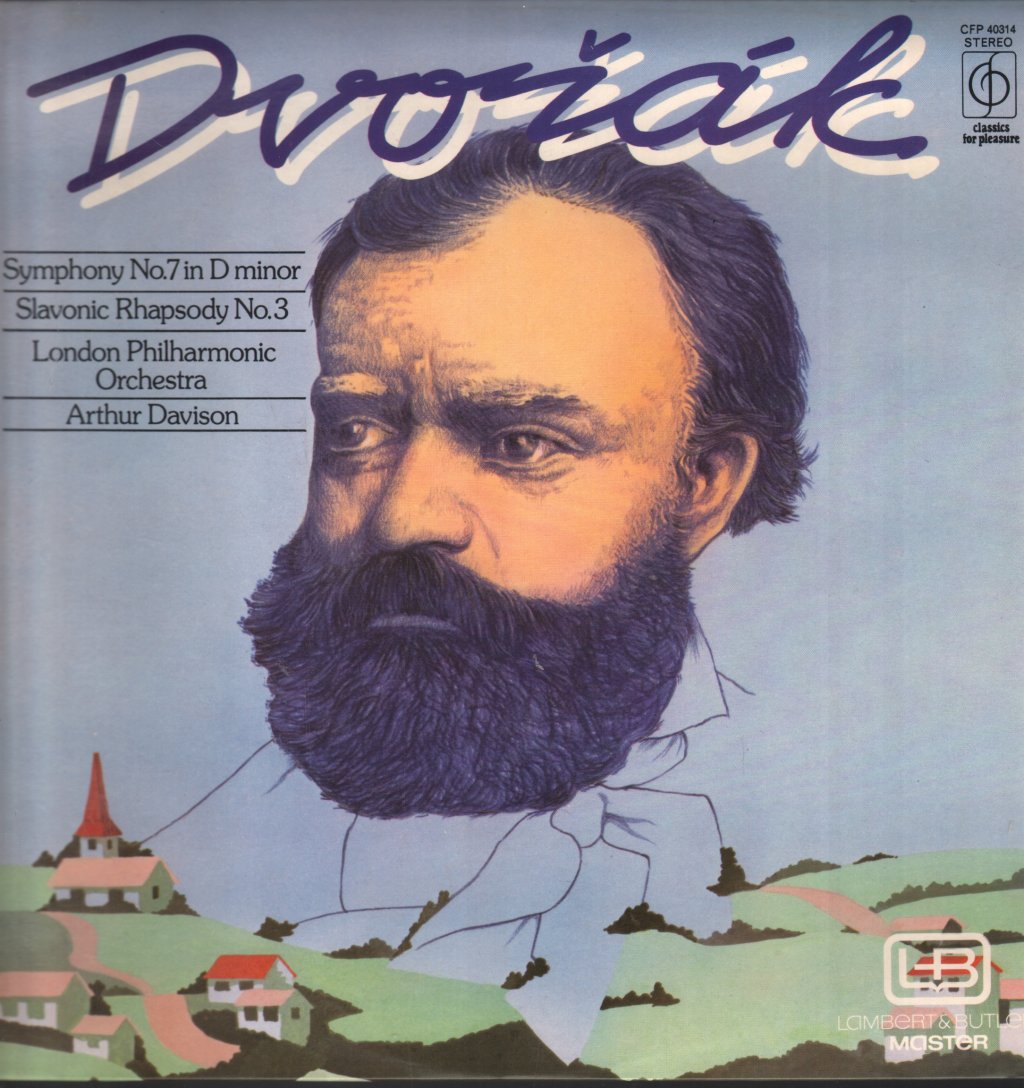 Arthur Davison / London Philharmonic Orchestra - Dvorak - Symphony No. 7 In D Minor - Lp