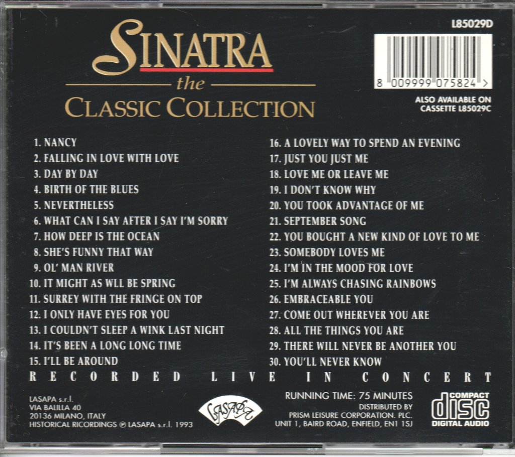 Frank Sinatra - Classic Collection - Cd