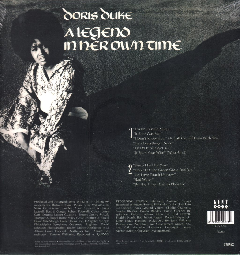 Doris Duke - A Legend In Her Own Time - Lp
