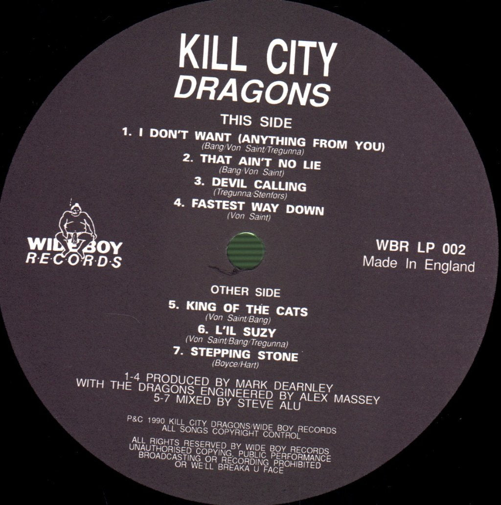Kill City Dragons - Kill City Dragons - Lp