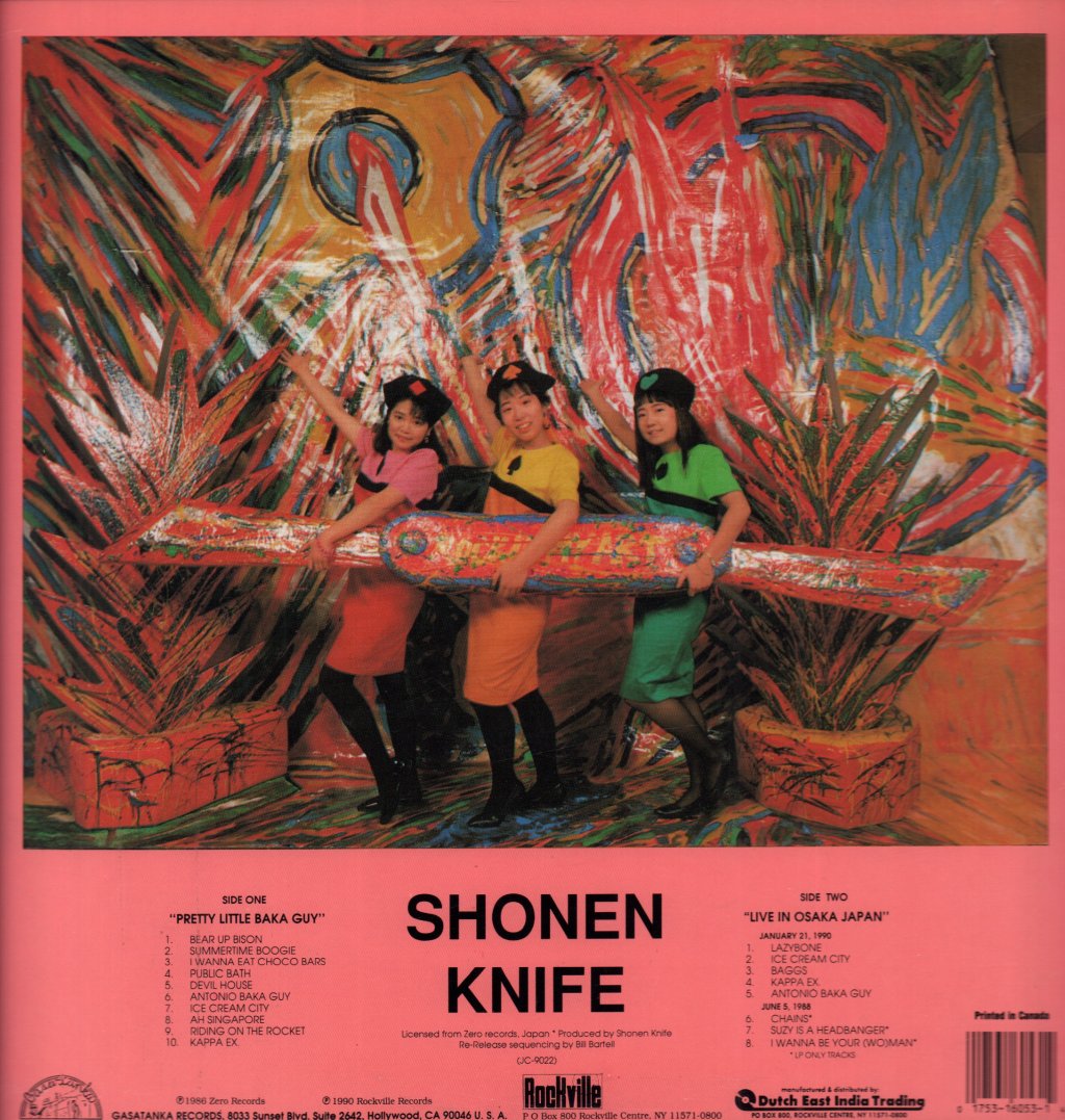 Shonen Knife - Pretty Little Baka Guy + Live In Japan! - Lp