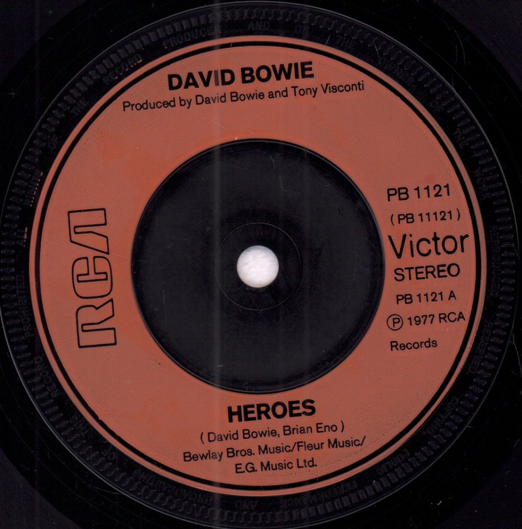 David Bowie - Heroes - 7 Inch