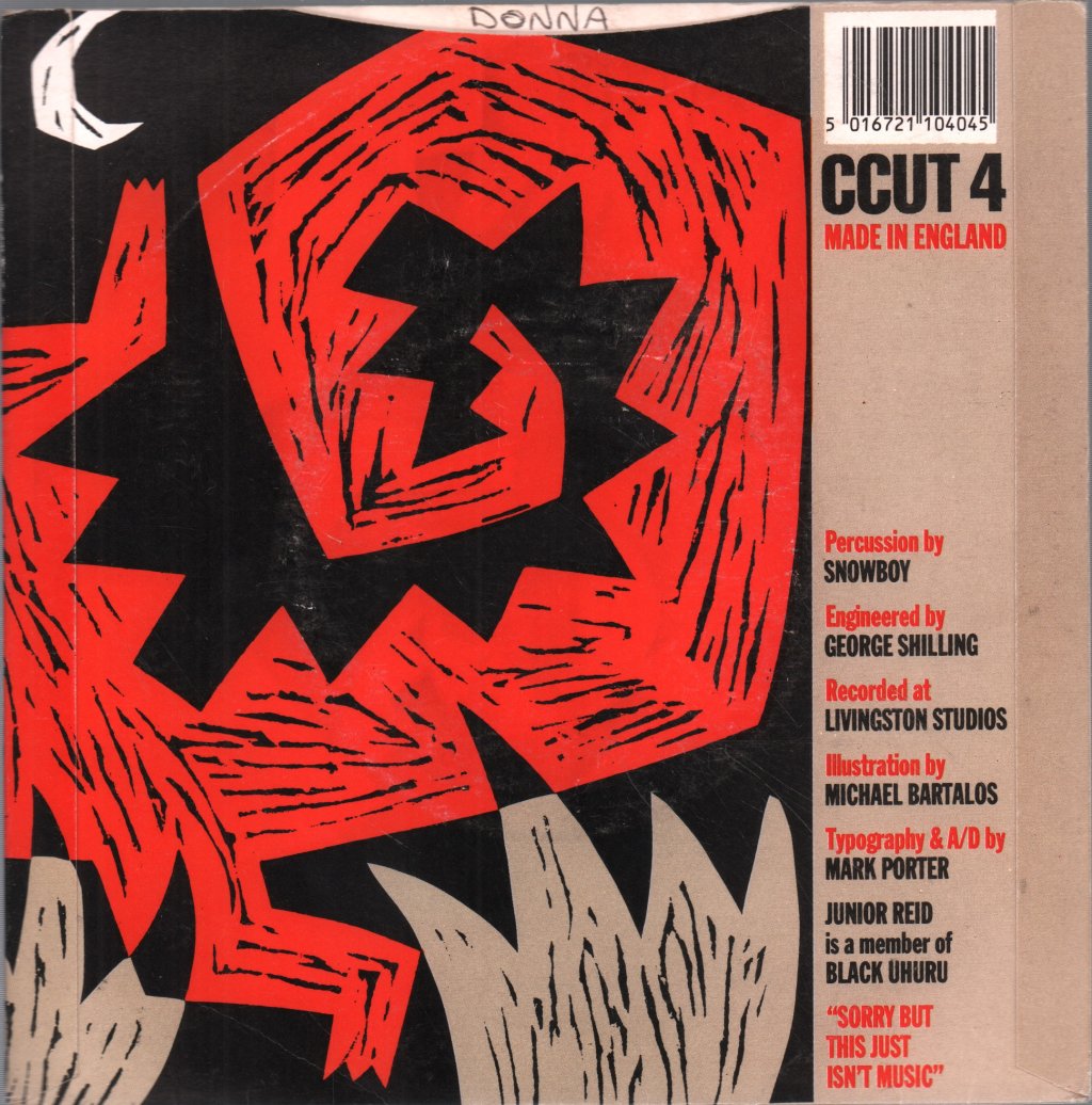 Coldcut Featuring Junior Reid - Stop This Crazy Thing - 7 Inch
