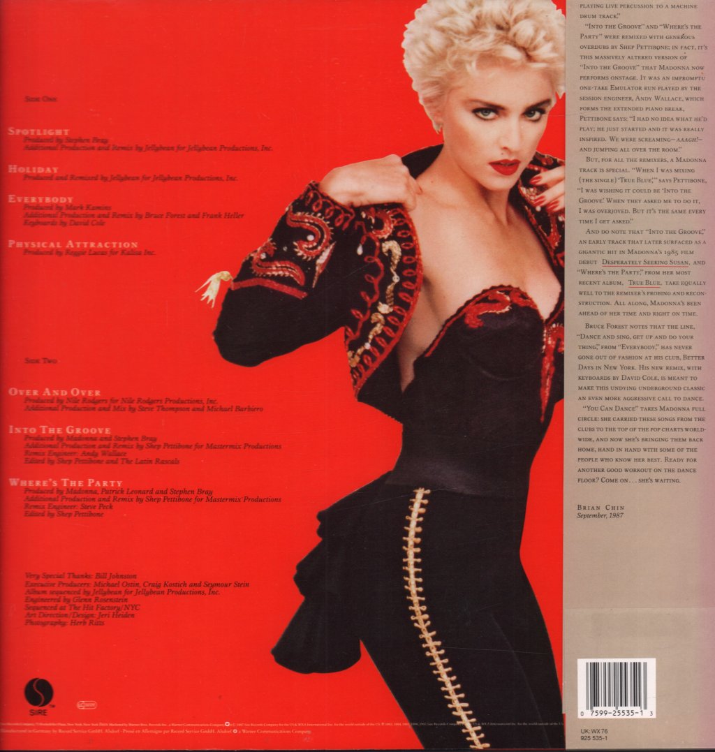Madonna - You Can Dance - Lp