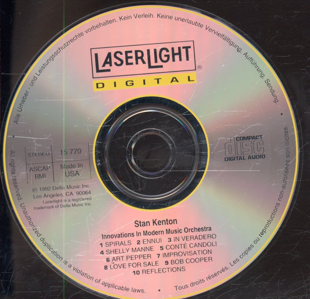 Stan Kenton And The Innovations Orchestra - Stan Kenton And His Innovations Orchestra - Cd