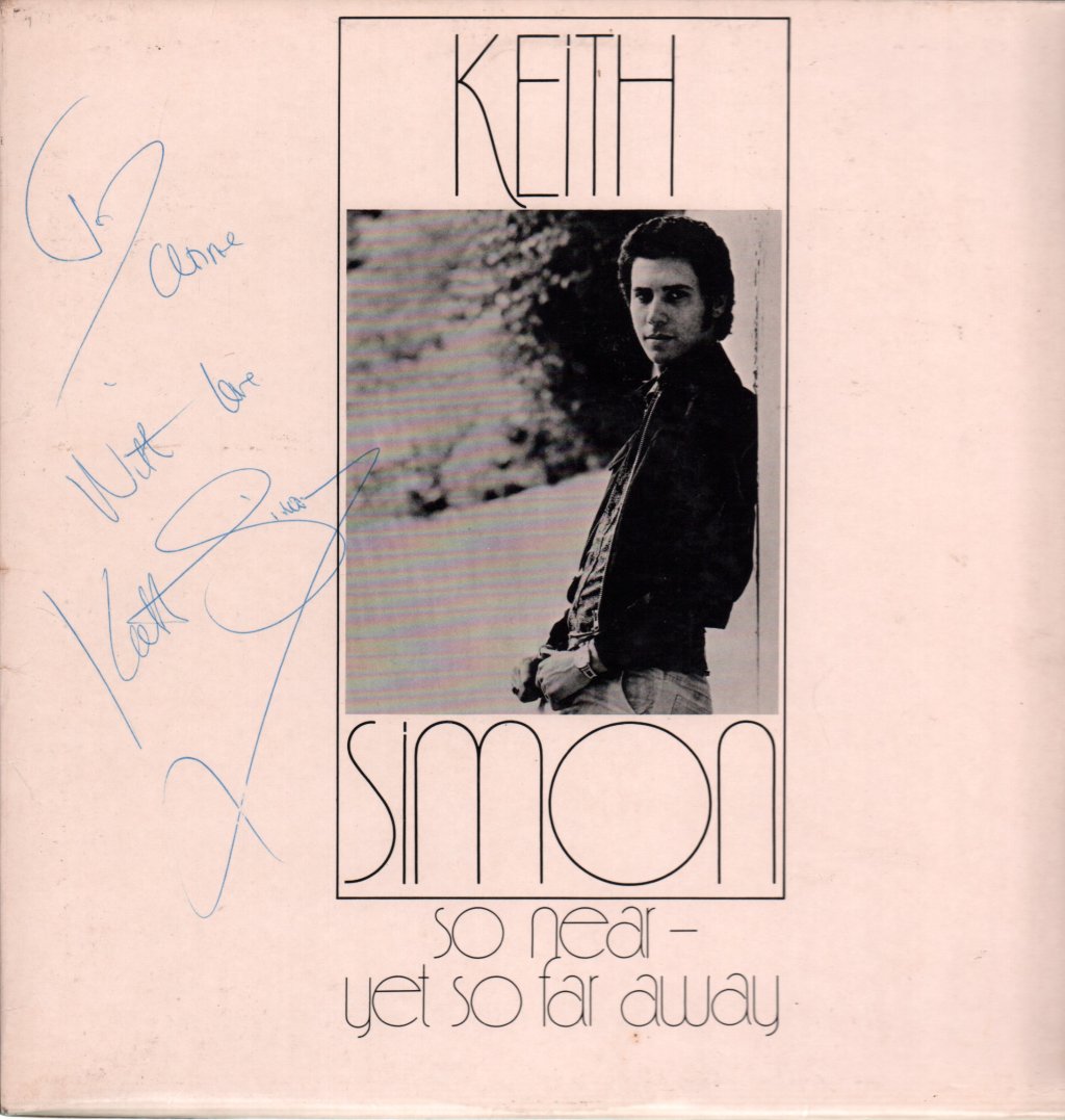 Keith Simon - So Near Yet So Far Away - Lp