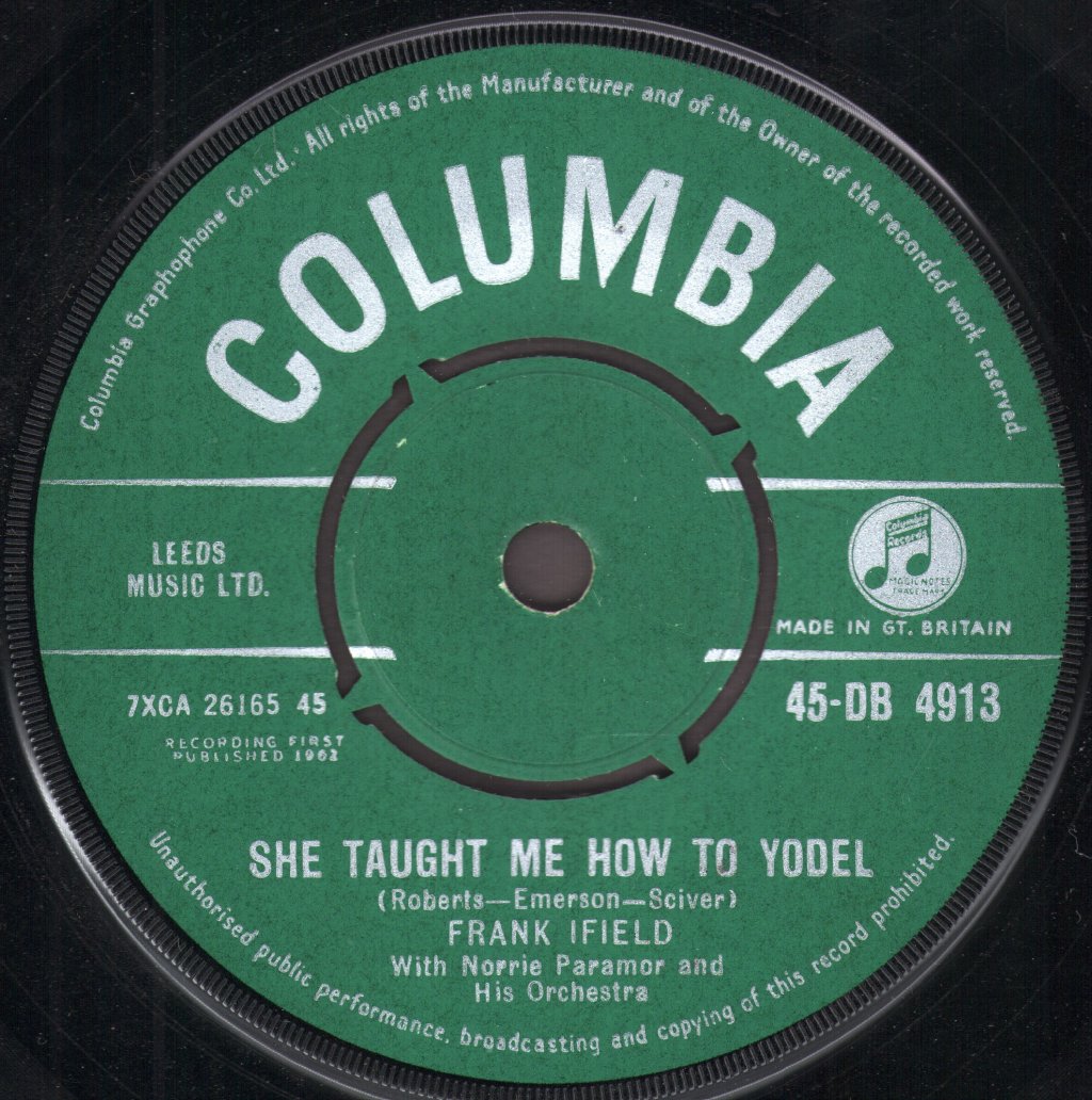 Frank Ifield - Lovesick Blues - 7 Inch