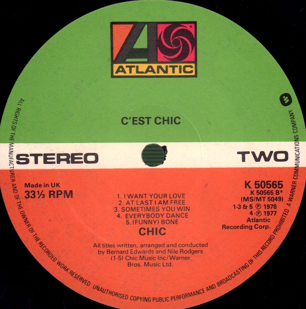 Chic - C'est Chic - Lp