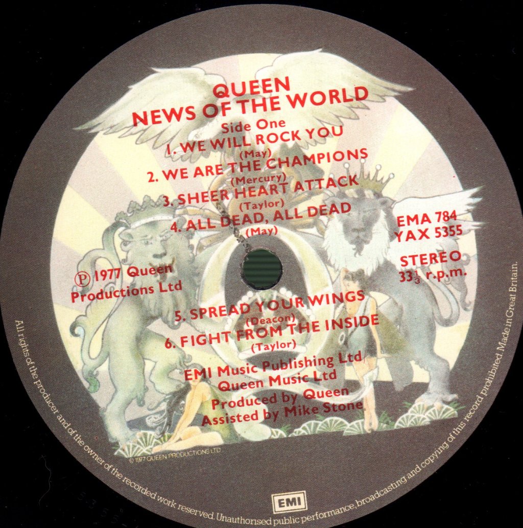 Queen - News Of The World - Lp