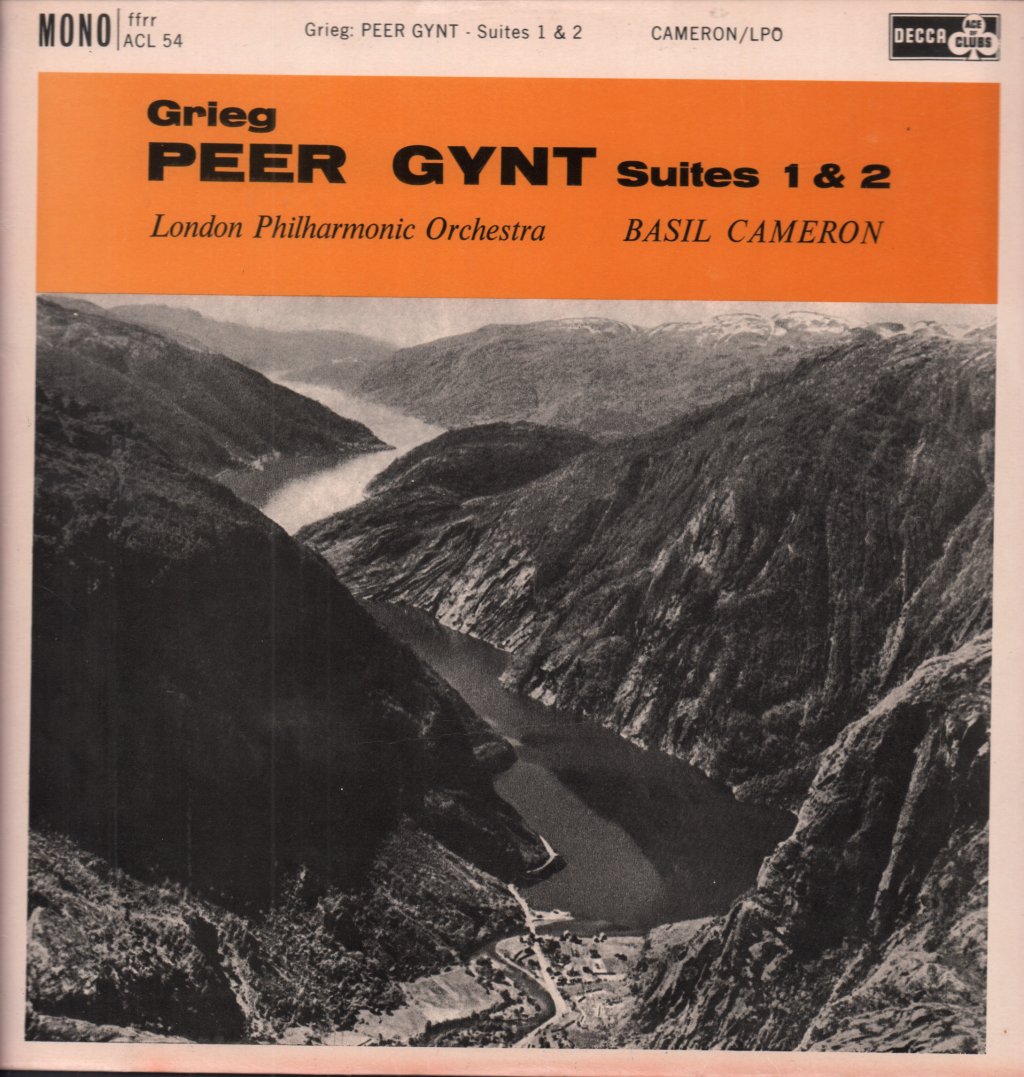 London Philharmonic Orchestra / Basil Cameron - Grieg Peer Gynt Suites 1 & 2 - Lp