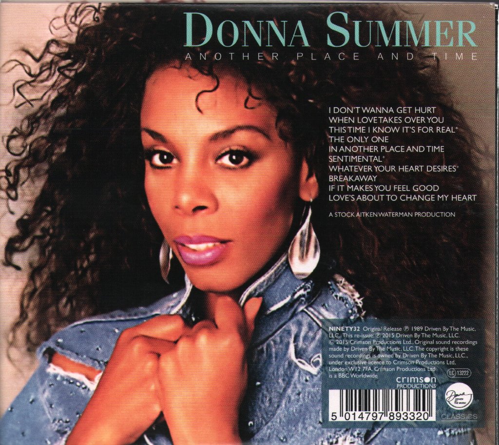 Donna Summer - Another Place And Time - Cd