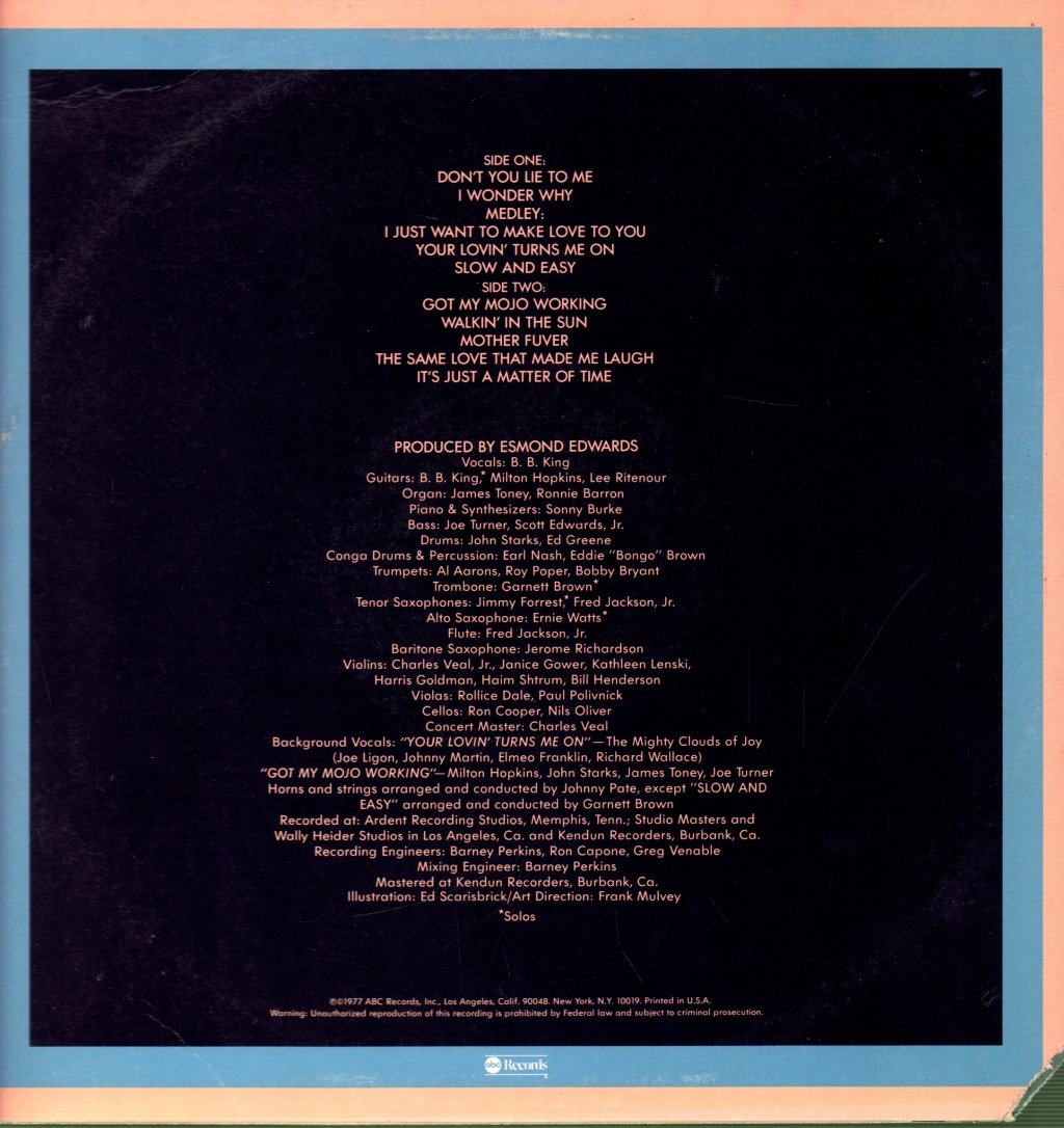 B.B. King - King Size - Lp