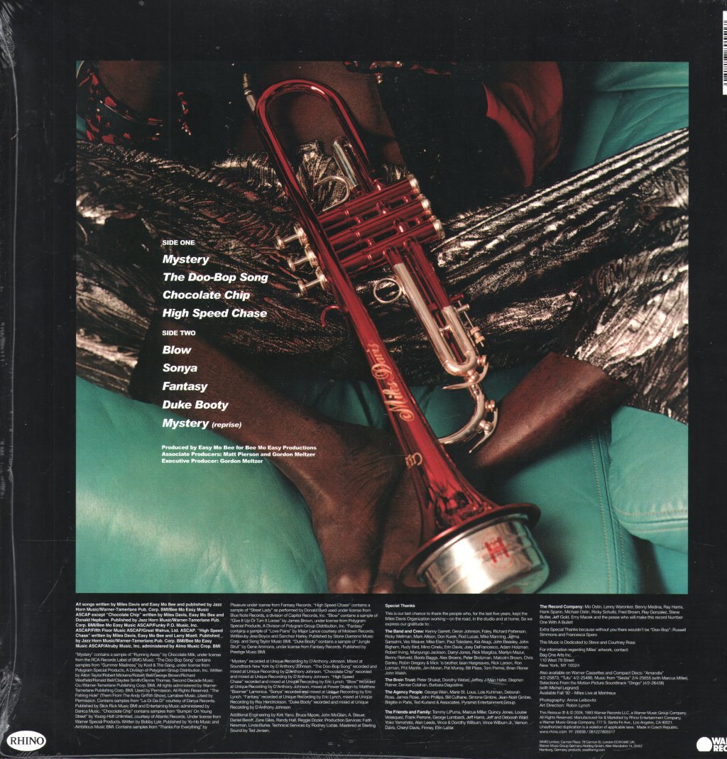 Miles Davis - Doo-Bop - Lp