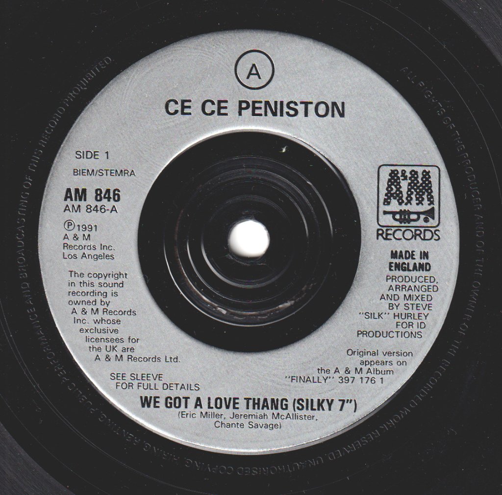 Ce Ce Peniston - We Got A Love Thang - 7 Inch