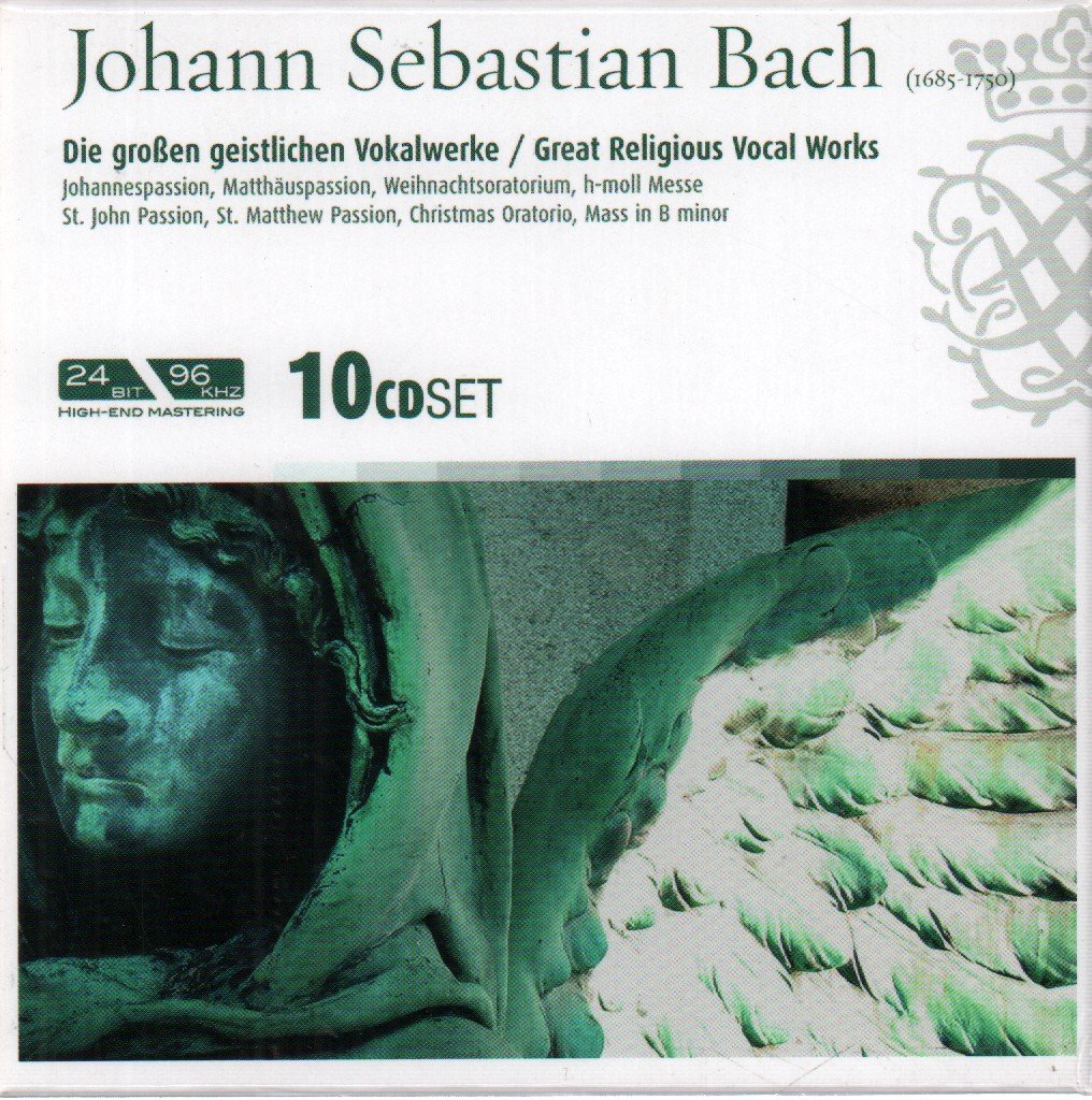Johann Sebastian Bach - Die Grossen Geistlichen Vokalwerke - Cd Box Set