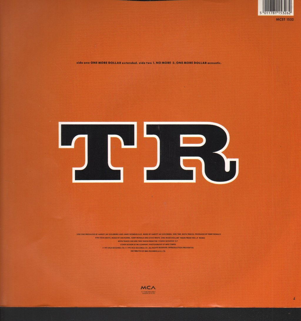 Terry Ronald - One More Dollar - 12 Inch