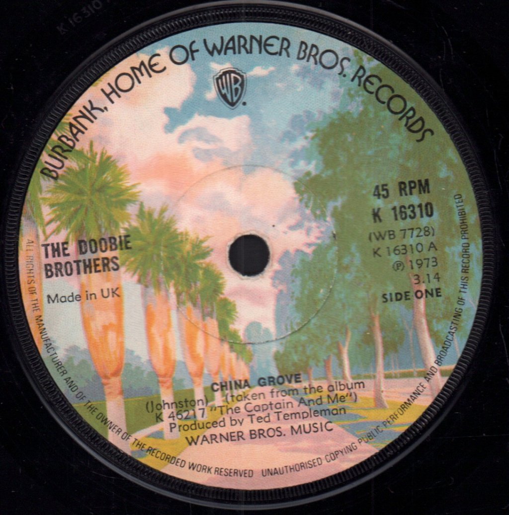 Doobie Brothers - China Grove - 7 Inch