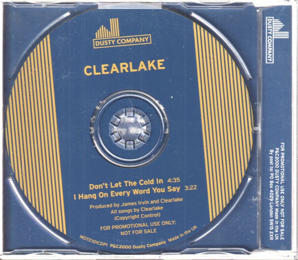 Clearlake - Don't Let The Cold In - Cd