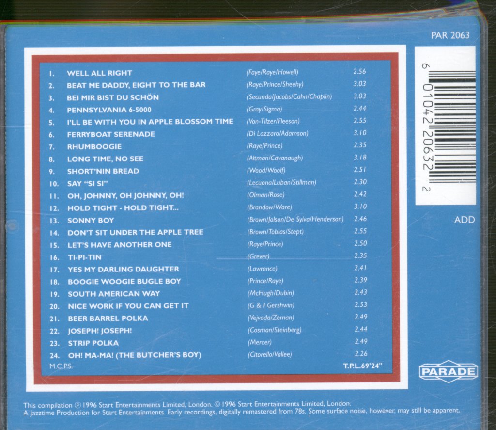 Andrew Sisters - Magic Of - Cd