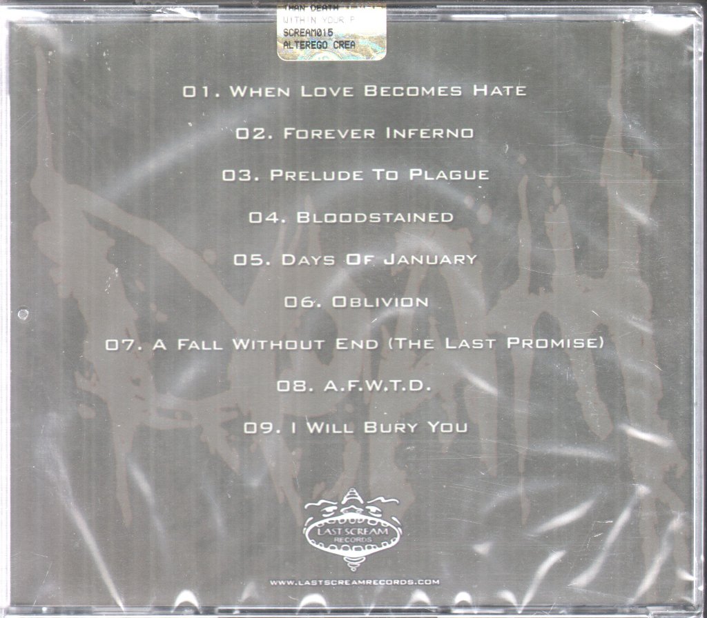 Within Your Pain - A Fate Worse Than Death - Cd