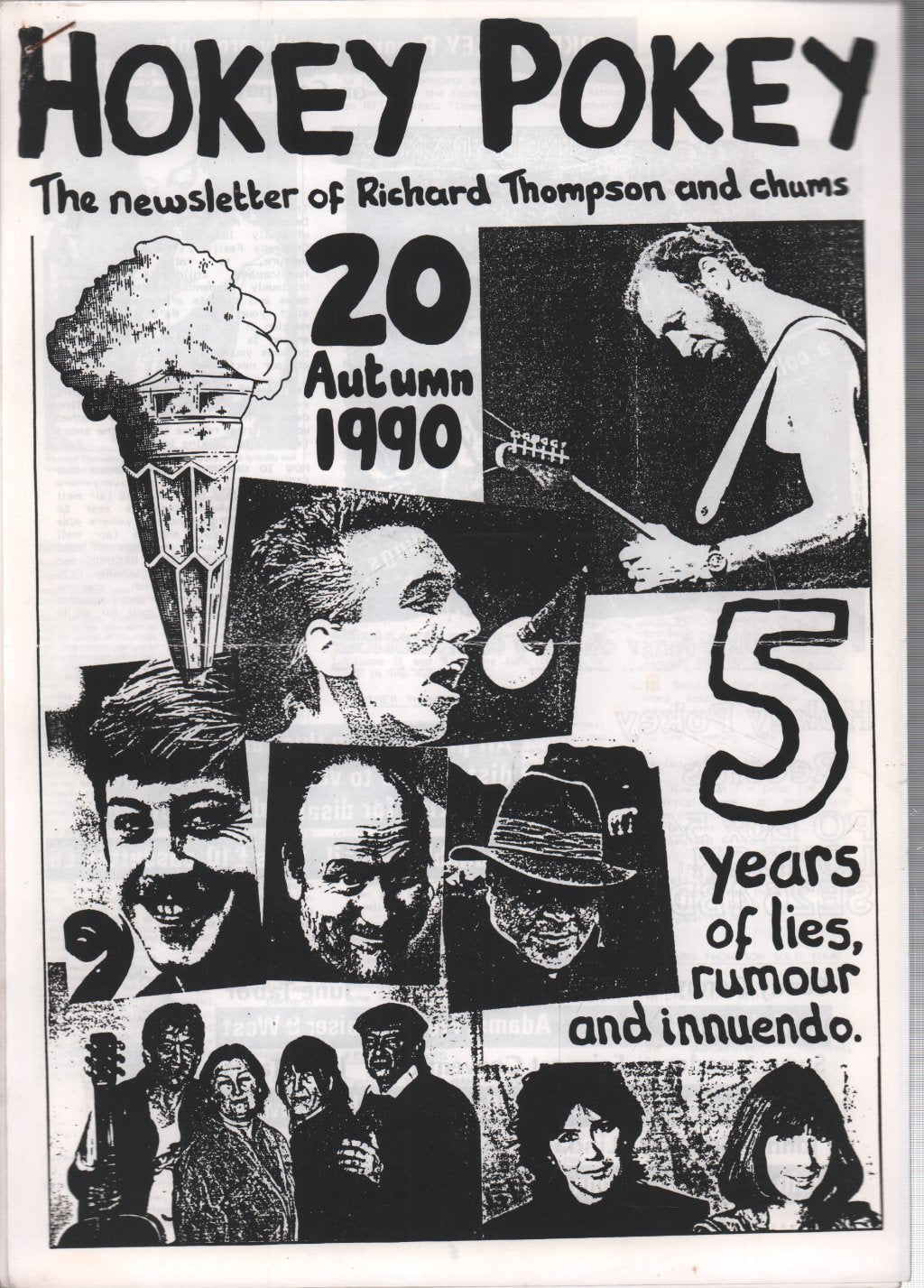 Richard Thompson - Hokey Pokey 20 -Autumn 1990 - Fanzine
