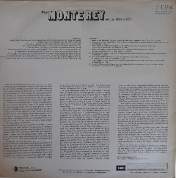 Monte Rey - Monte Rey Story 1934-1950 - Lp