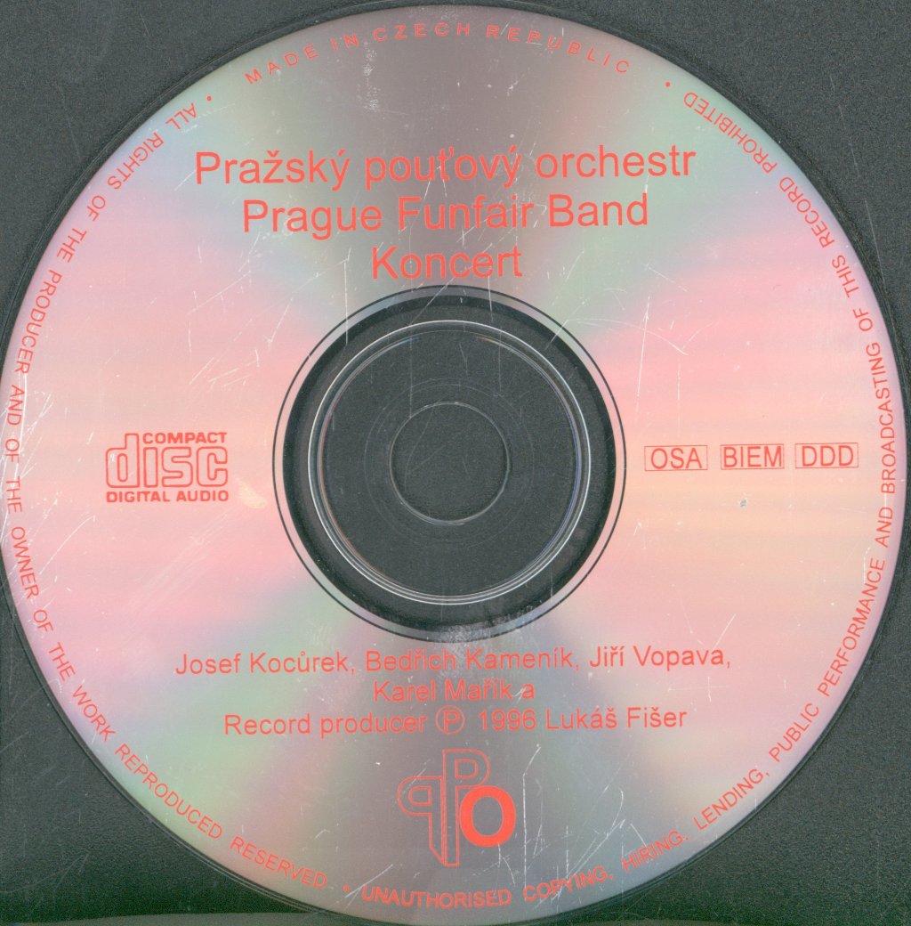 Prague Funfair Orchestra - Live Koncert - Cd