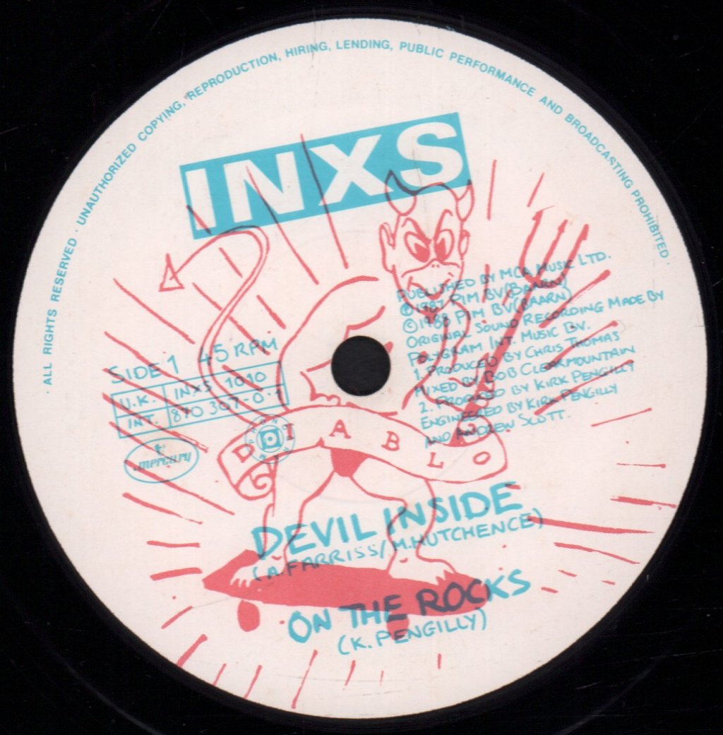 INXS - Devil Inside - 10 Inch