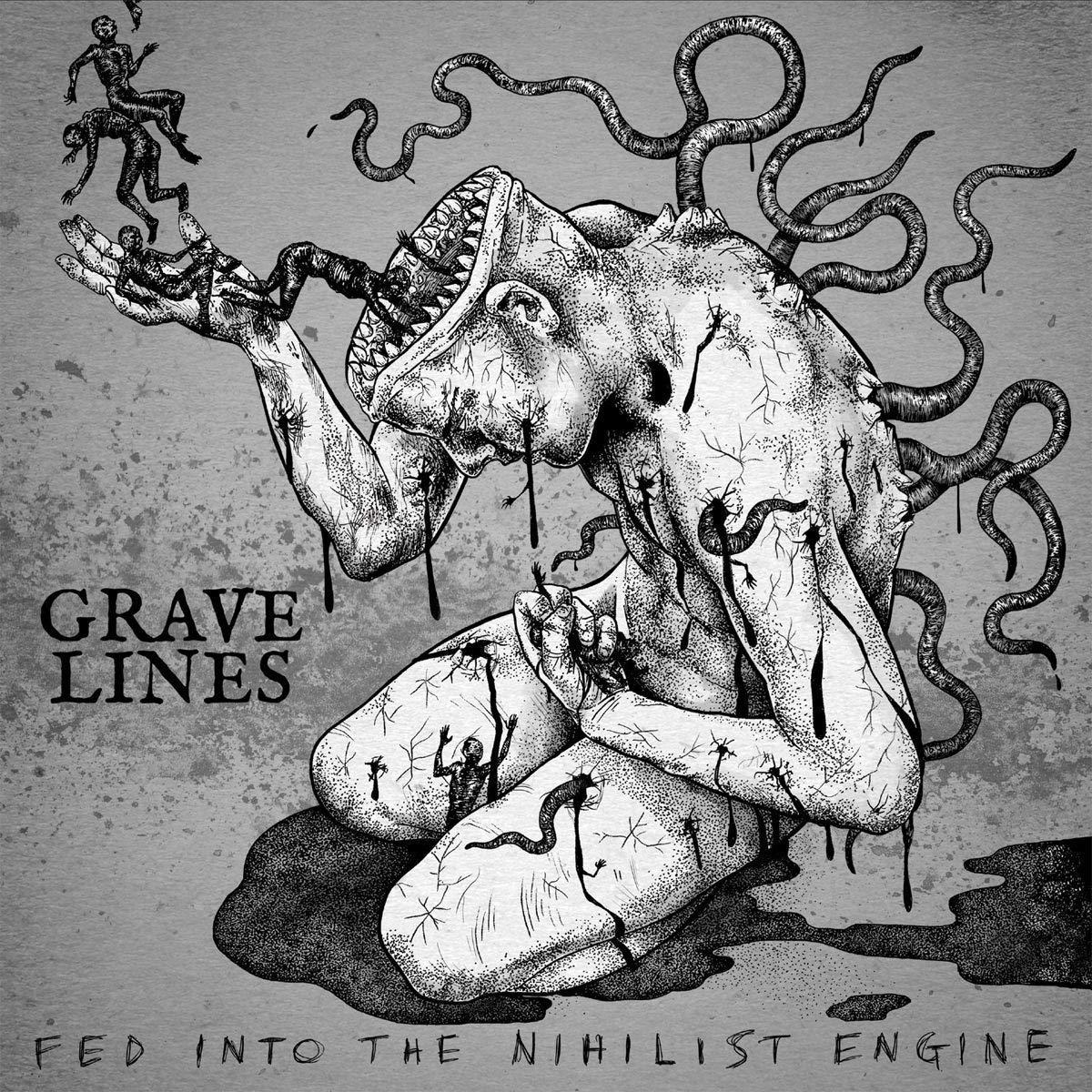 Grave Lines - Fed Into the Nihilist Engine - Double Lp
