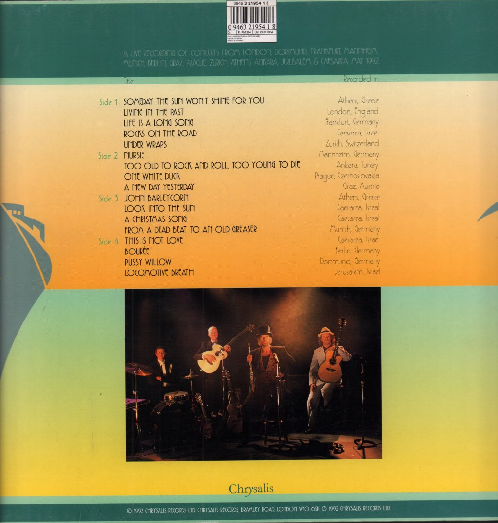 Jethro Tull - A Little Light Music - Double Lp