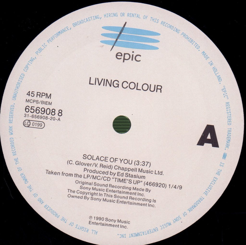 Living Colour - Solace Of You - 12 Inch
