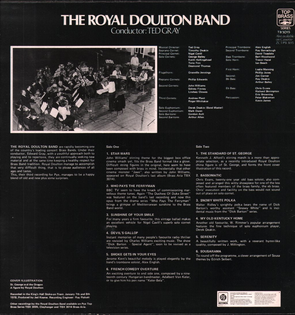 Royal Doulton Band - Standard Of St George - Lp