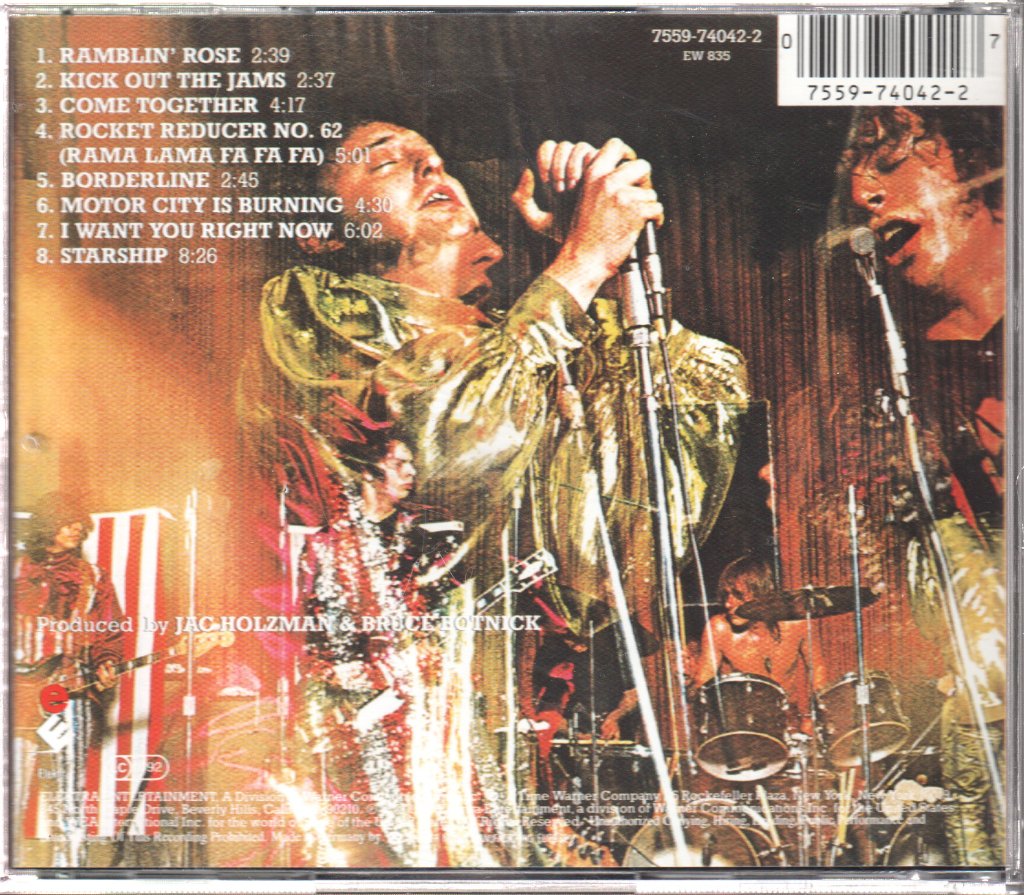MC5 - Kick Out The Jams - Cd