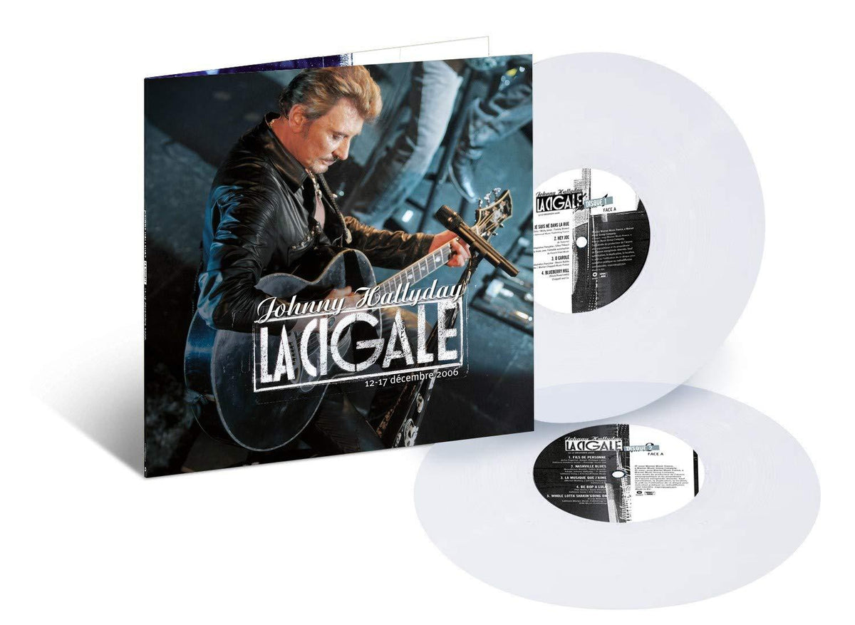 Johnny Hallyday - La Cigale - 12-17 Decembre 2006 - Double Lp