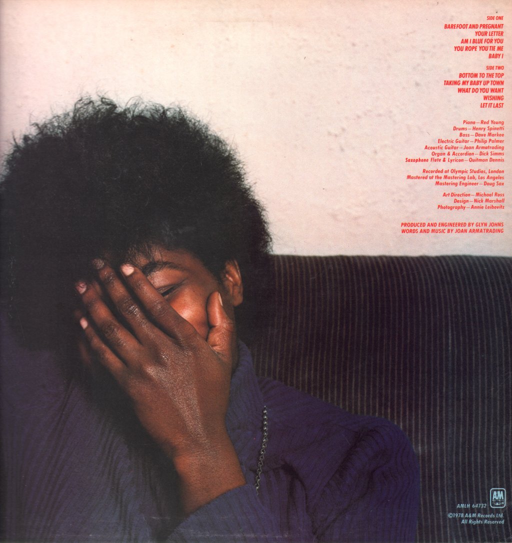 Joan Armatrading - To The Limit - Lp