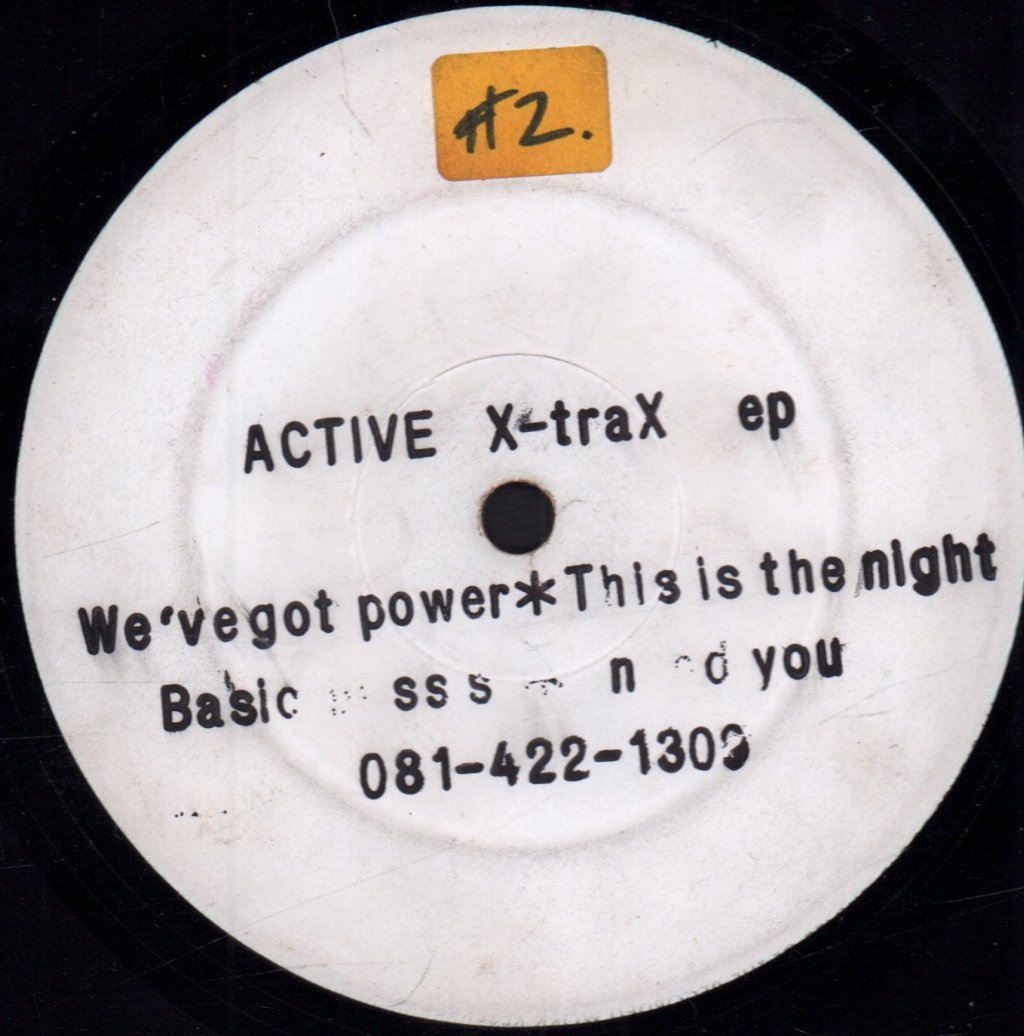 Chris Simmonds - Active X-Trax EP - 12 Inch