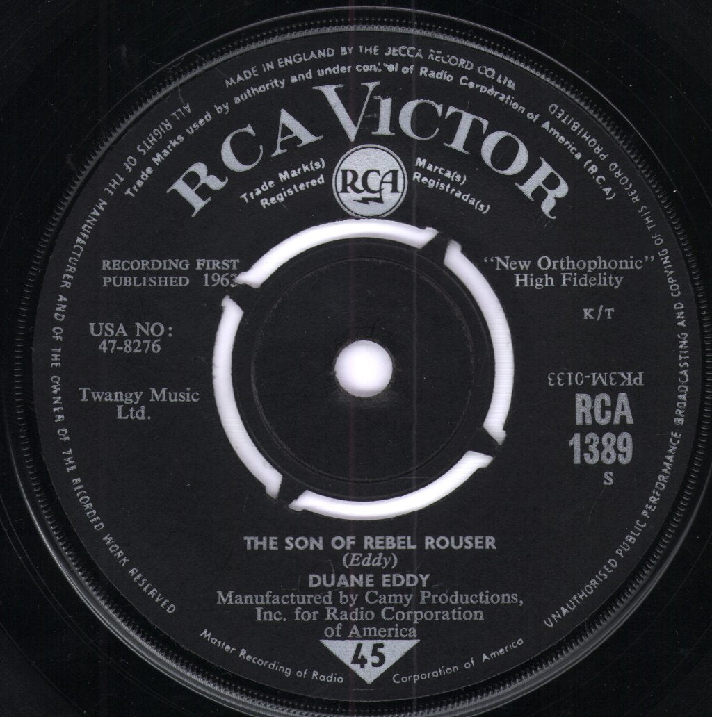 Duane Eddy - Son Of Rebel Rouser - 7 Inch