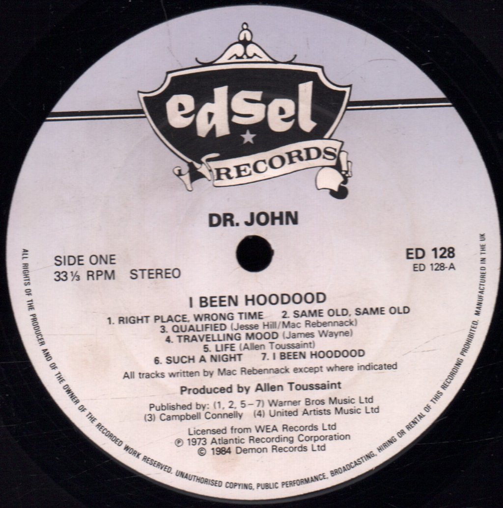 Dr John - I Been Hoodood - Lp