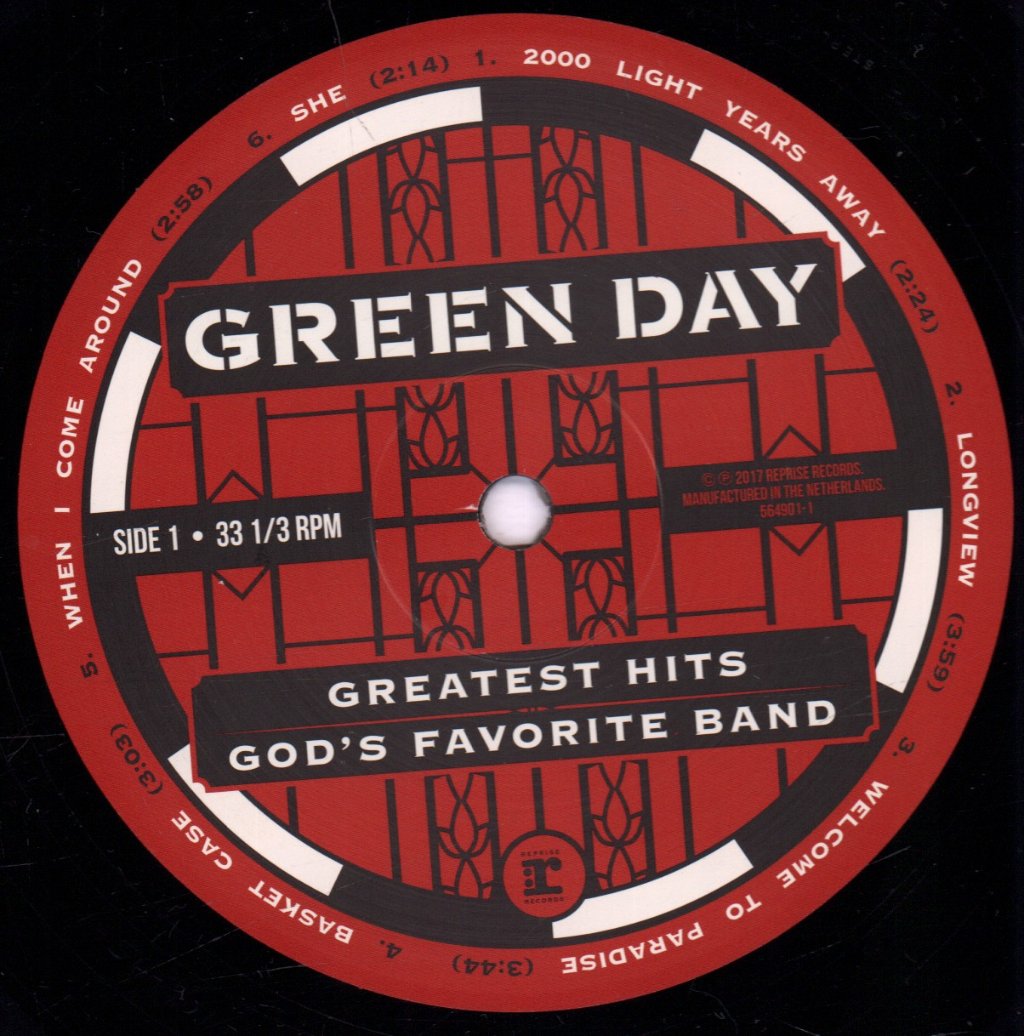 Green Day - Greatest Hits: God's Favourite Band - Double Lp