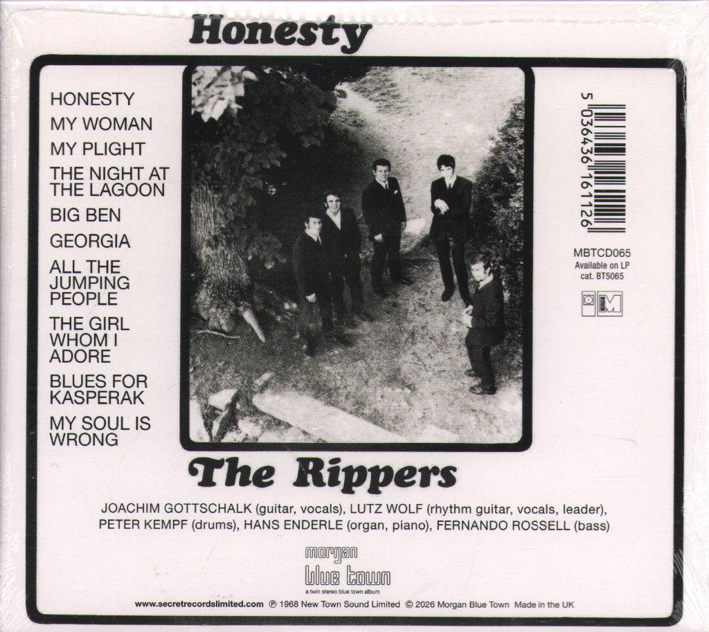 Rippers - Honesty - Cd