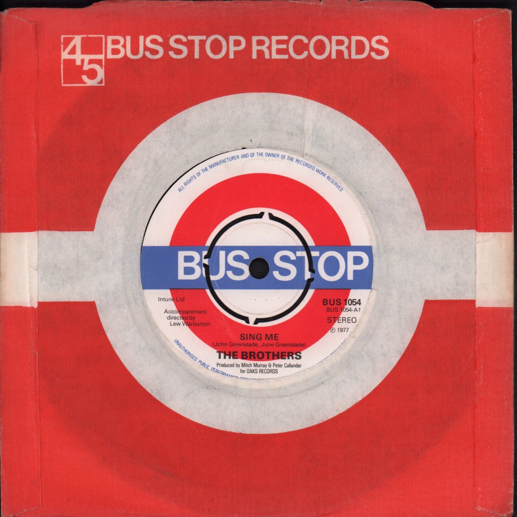 Brothers - Sing Me - 7 Inch