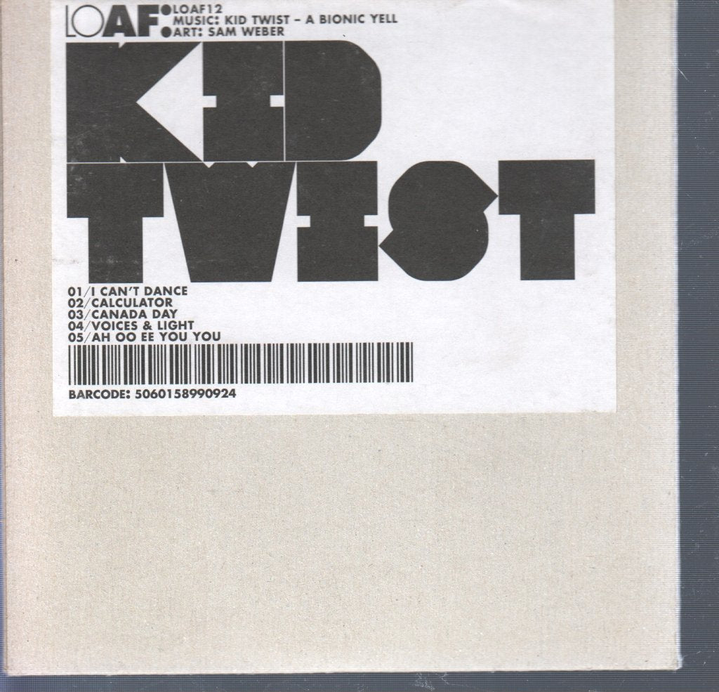 Kid Twist - A Bionic Yell - Cdr
