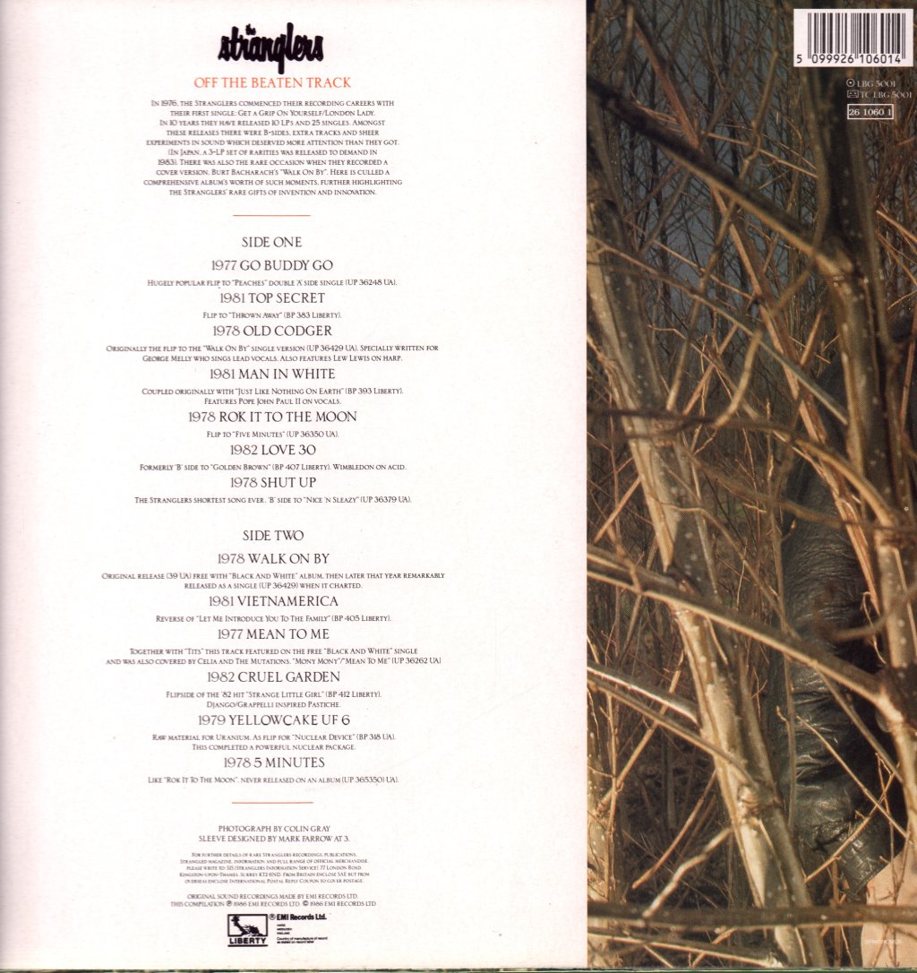 Stranglers - Off The Beaten Track - Lp